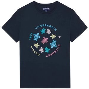 Vilebrequin, Heren, Tops, Blauw, Maat: XL Katoen,