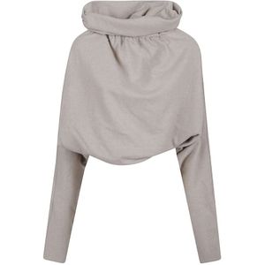 Andamane, Dames, Tops, Beige, Maat: 2XS