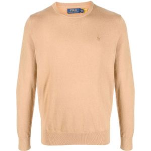 Ralph Lauren, Heren, Truien, Beige, Maat: M Katoen,