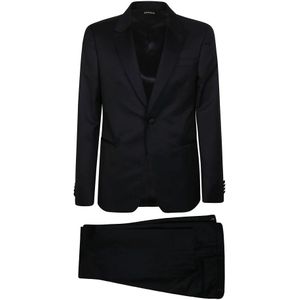 Zegna, Heren, Pakken, Blauw, Maat: XL