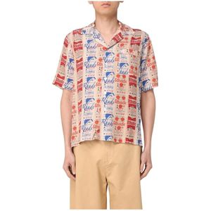 Rhude, Heren, Overhemden, Veelkleurig, Maat: L Zijde,