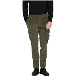 Mason's, Heren, Broeken, Groen, Maat: XS Corduroy,
