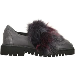 Lorena Antoniazzi, Dames, Schoenen, Grijs, Maat: 36 EU Zijde,