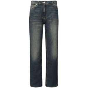 Magda Butrym, Dames, Jeans, Blauw, Maat: 2XS Katoen,