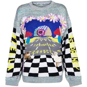 Stella McCartney, Dames, Truien, Veelkleurig, Maat: S Katoen,