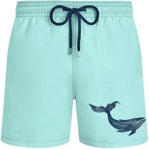 Vilebrequin, Heren, Badkleding, Blauw, Maat: M Poliester,