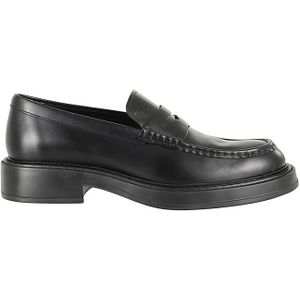 Tod's Lichtgewicht Loafer Schoen , Black , Heren , Maat: 43 EU