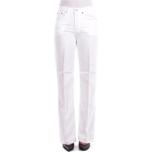 Dondup, Dames, Broeken, Wit, Maat: W27 Katoen,
