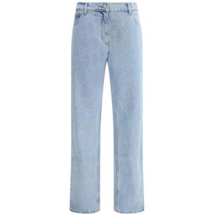 Magda Butrym, Dames, Jeans, Blauw, Maat: S Katoen,