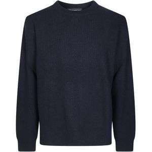 Department Five, Heren, Truien, Blauw, Maat: S Denim,