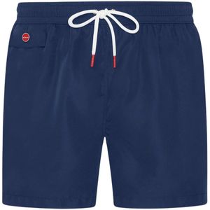 Kiton, Heren, Badkleding, Blauw, Maat: 2XL Poliester,