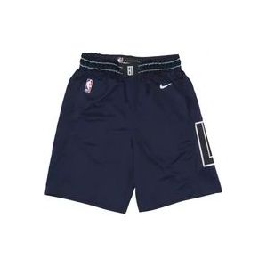 Nike City Edition 23 Basketball Shorts , Blue , Heren , Maat: XL
