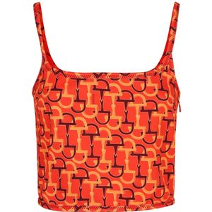 Gucci, Dames, Tops, Oranje, Maat: XS Zijde,