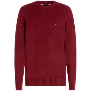 Tommy Hilfiger, Heren, Truien, Rood, Maat: XL Katoen,