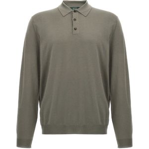 Zanone, Heren, Truien, Grijs, Maat: 2XL Wol,