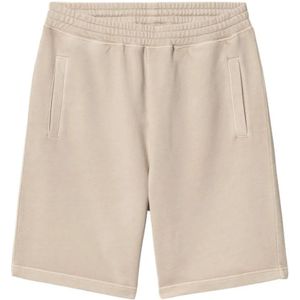 Carhartt Wip, Heren, Korte broeken, Beige, Maat: XL Katoen,