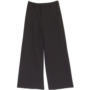 Moschino, Dames, Broeken, Zwart, Maat: XS Poliester,