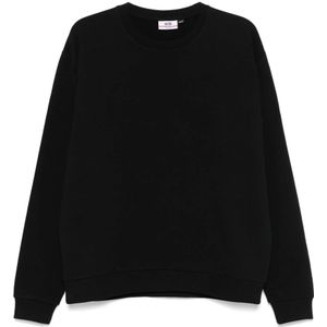 Gcds, Heren, Sweatshirts & Hoodies, Zwart, Maat: 2XS