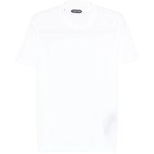 Tom Ford, Heren, Tops, Wit, Maat: L Katoen,