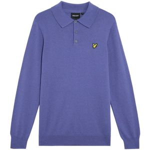 Lyle & Scott, Heren, Truien, Blauw, Maat: XS Katoen,