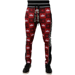 Dolce & Gabbana, Heren, Broeken, Veelkleurig, Maat: XS