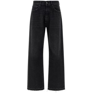 Maison Margiela, Heren, Jeans, Zwart, Maat: W31 Katoen,