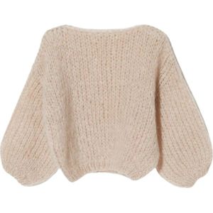 Maiami, Dames, Truien, Beige, Maat: M Mohair,