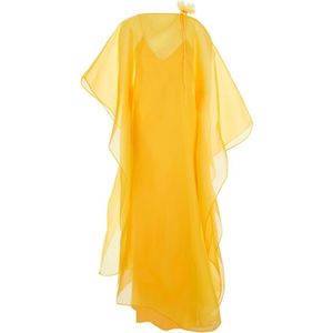 Taller Marmo, Dames, Jurken, Geel, Maat: S Zijde,