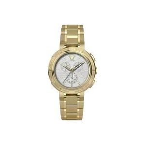 Versace Stijlvolle dames chronograaf horloge , Yellow , Dames , Maat: ONE Size