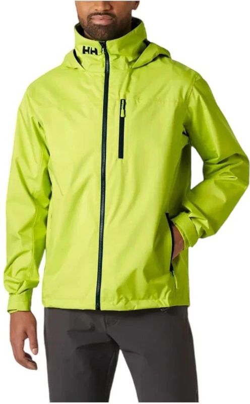 Helly Hansen - Cyber Lime Crew Jack - Groen - Heren Jassen
