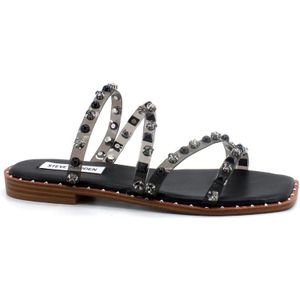 Steve Madden, Dames, Schoenen, Zwart, Maat: 36 EU Leer,