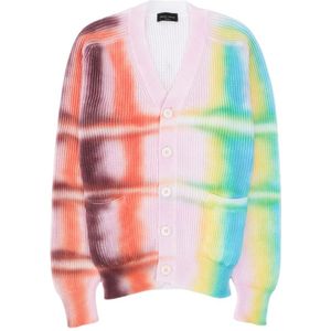 Roberto Collina, Dames, Truien, Veelkleurig, Maat: 2XL