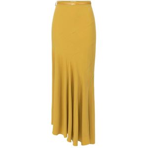 Elisabetta Franchi, Dames, Rokken, Geel, Maat: M