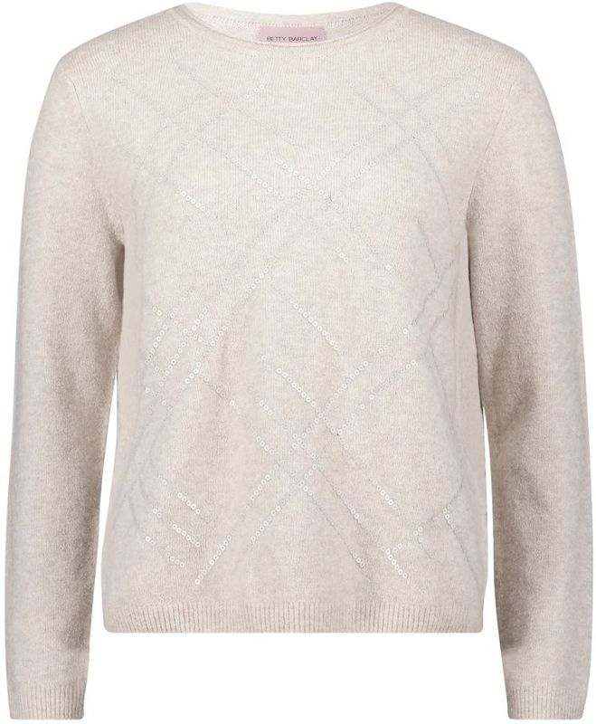 Betty Barclay, Dames, Truien, Beige, Maat: S