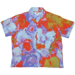 Obey, Heren, Overhemden, Veelkleurig, Maat: L Katoen,