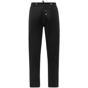 Philipp Plein, Heren, Broeken, Zwart, Maat: XL Katoen,