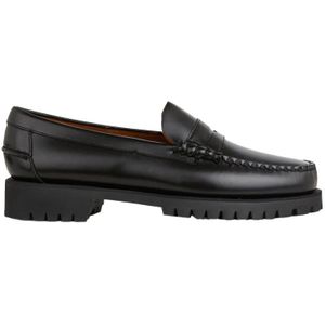 Sebago, Heren, Schoenen, Zwart, Maat: 42 1/2 EU Leer,