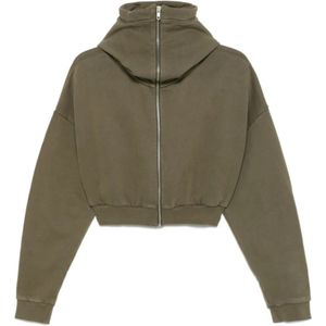 Entire Studios, Dames, Sweatshirts & Hoodies, Groen, Maat: L