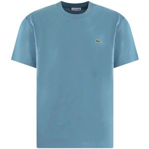 Lacoste, Heren, Tops, Blauw, Maat: L
