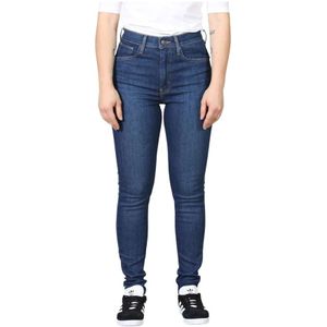 Levi's, Dames, Jeans, Blauw, Maat: W24 Katoen,