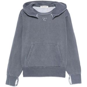 Our Legacy, Heren, Sweatshirts & Hoodies, Blauw, Maat: L Katoen,