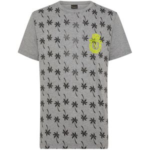 Billionaire, Heren, Tops, Grijs, Maat: 4XL Katoen,