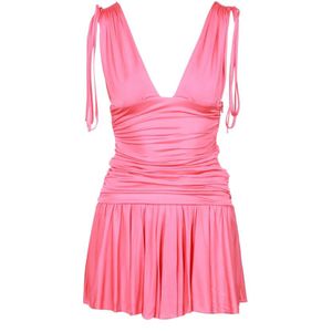 Aniye By, Dames, Jurken, Roze, Maat: XS Viscose,