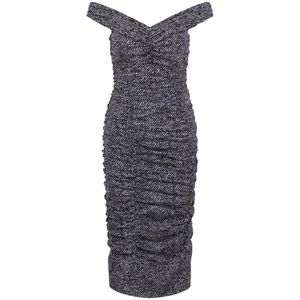 Dolce & Gabbana, Dames, Jurken, Grijs, Maat: S Zijde,