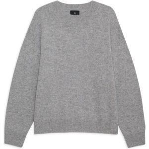 Anine Bing, Dames, Truien, Grijs, Maat: XS Katoen,