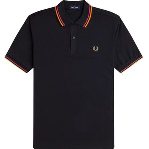 Fred Perry, Heren, Tops, Zwart, Maat: S Poliester,