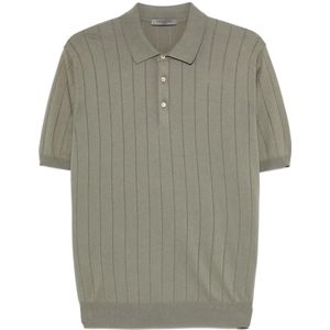 Corneliani, Heren, Tops, Groen, Maat: M Katoen,