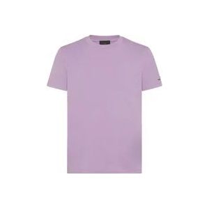 Peuterey Korte Mouw T-shirt Sorbus , Pink , Heren , Maat: XL