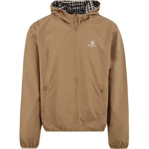 Aquascutum, Heren, Jassen, Beige, Maat: 2XL Poliester,