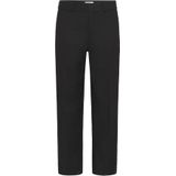 Part Two - Broek - Zwart - Rechttoe-rechtaan met Elastische Tailleband